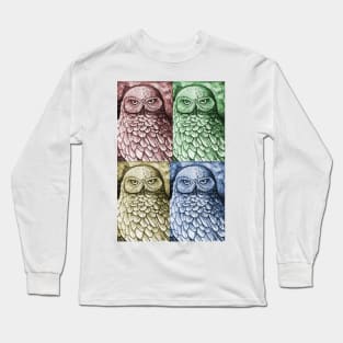 House Colors Owl Long Sleeve T-Shirt